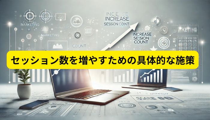 セッション数を増やすための具体的な施策