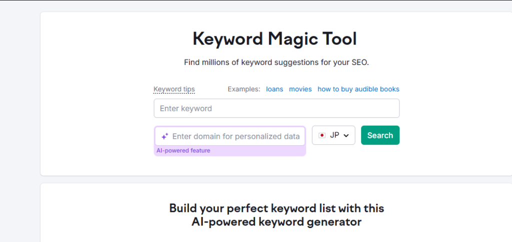 Semrush-keyword