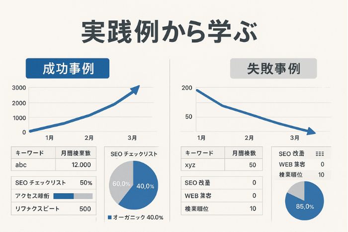 SEOキーワード選定の実践例