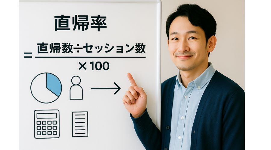 直帰率の計算方法