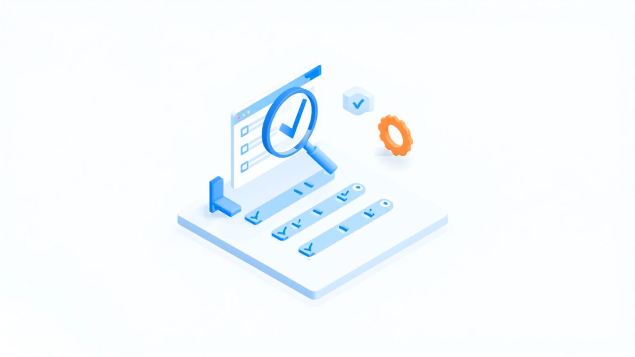 Search ConsoleのURL検査で正規URLを確認するイメージ