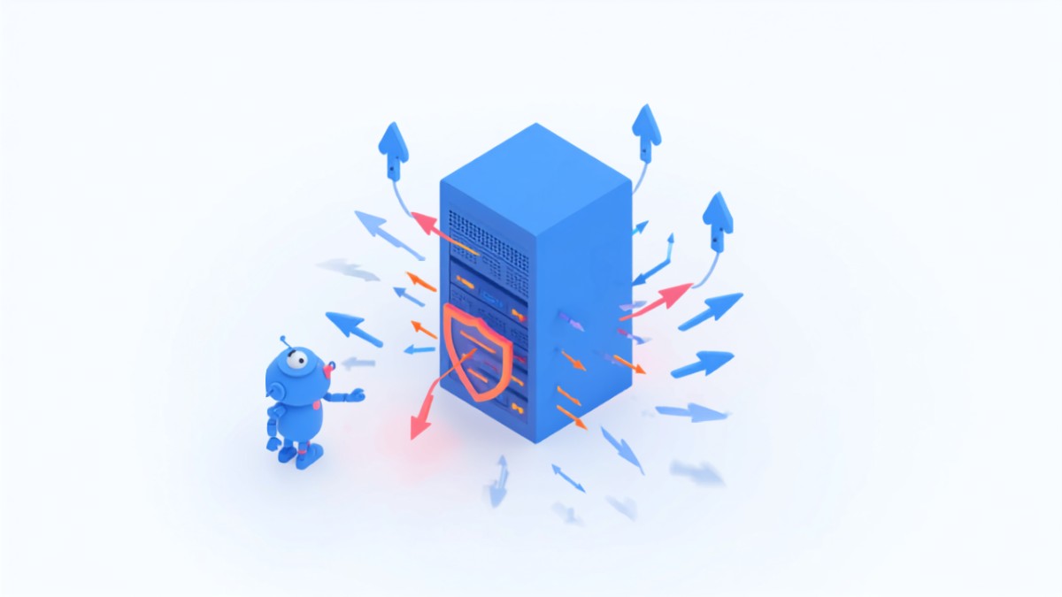 GooglebotがGET以外の複数のHTTPメソッドを送る様子を表すイラスト