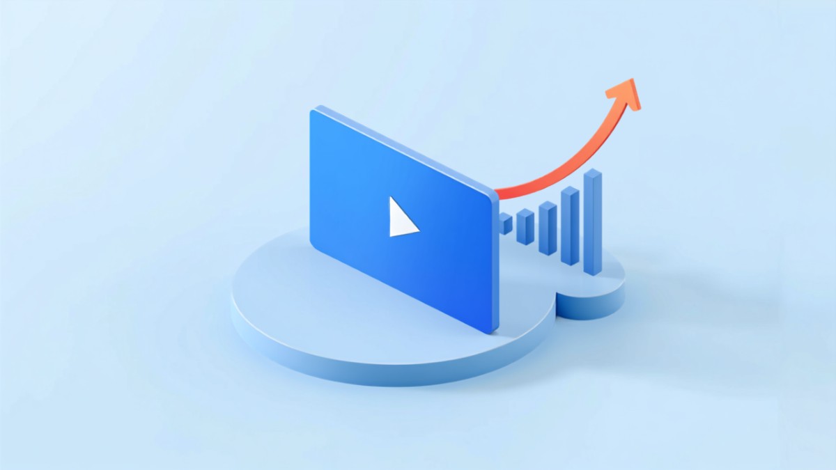 YouTube検索での上位表示とチャンネル成長のイメージ