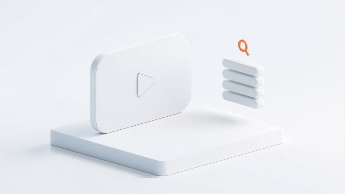 YouTubeの検索候補（サジェスト）の仕組みを表すイメージ