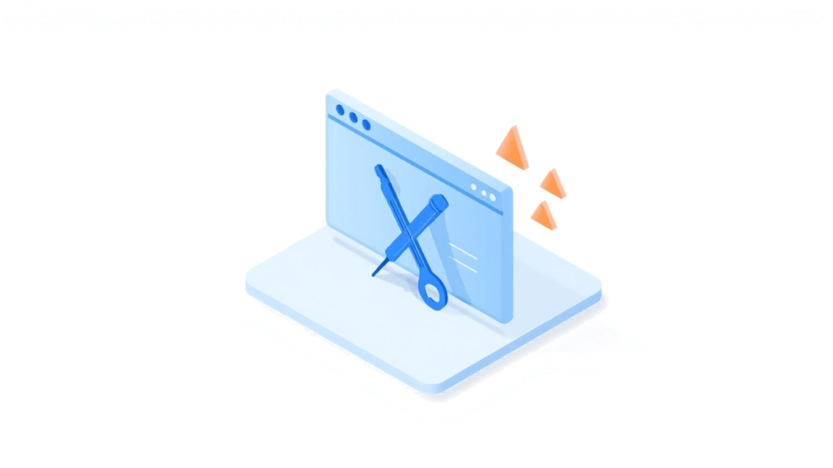 WordPressサイトでよくあるHTMLの失敗を修正するイラスト