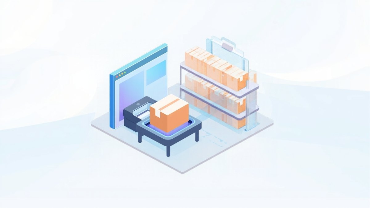 Webサイトがアプリとしてストアの棚に並べられていく様子のイラスト
